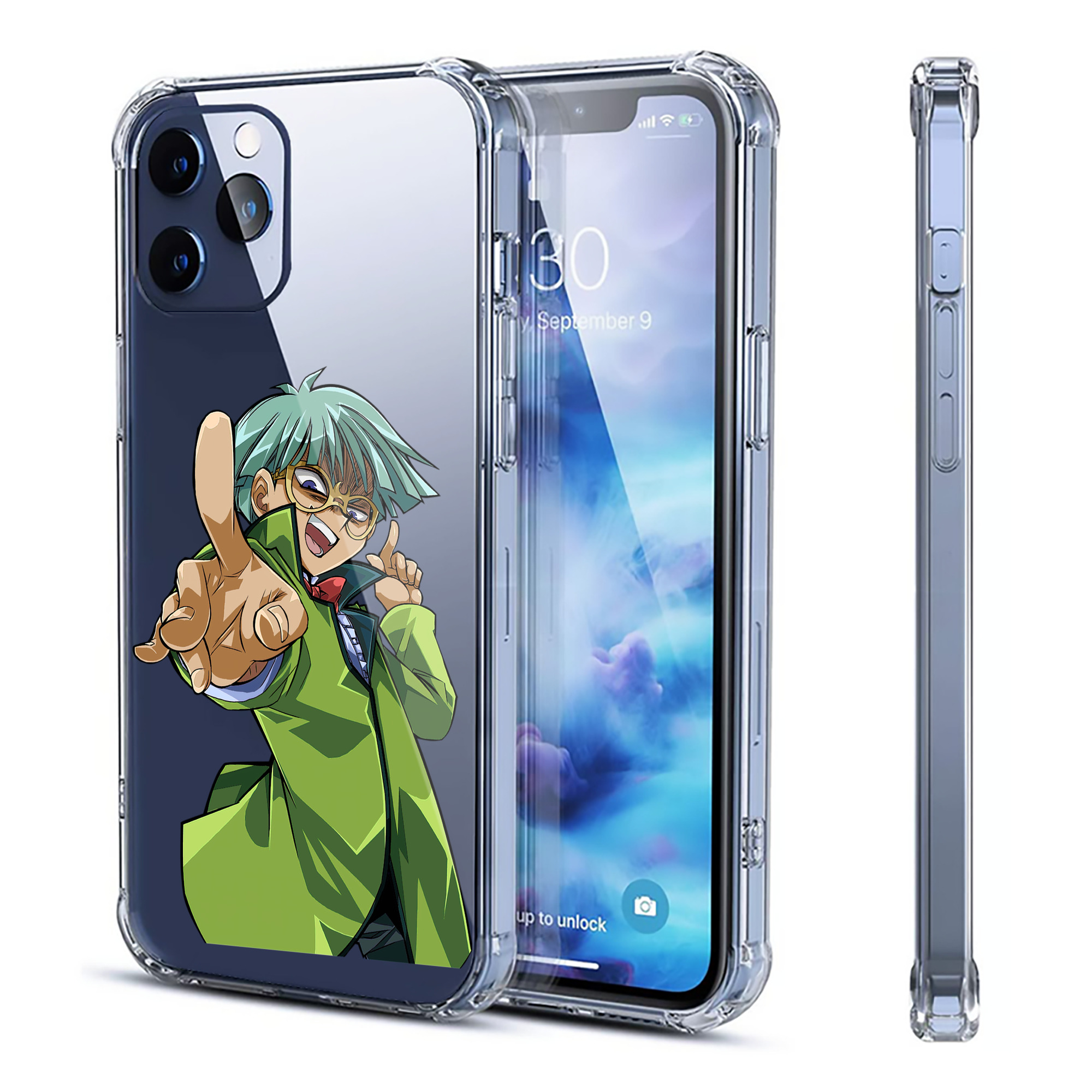 （画像用） 遊☆戯☆王 Yu-Gi-Oh! 【iPhone 12シリーズ対応】透明スマホケース（クリアソフトケース）